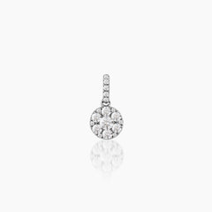 DIAMOND HALO LADIES PENDANT