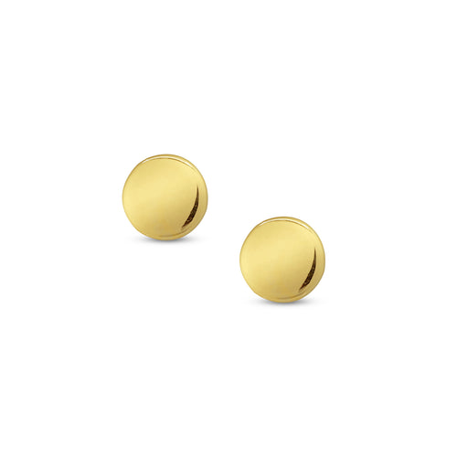 CIRCLE EARRINGS IN (SPANISH) 18K YELLOW GOLD