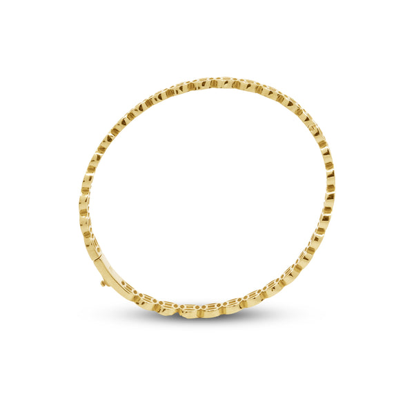 MONEY CATCHER LADIES BANGLE IN 18K YELLOW GOLD-0003