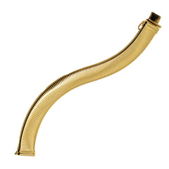 OMEGA CHAIN LADIES CHOKER IN (ITALIAN) 18K YELLOW GOLD