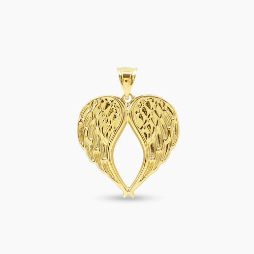 ANGEL WINGS LADIES PENDANT IN (SAUDI) 18K YELLOW GOLD