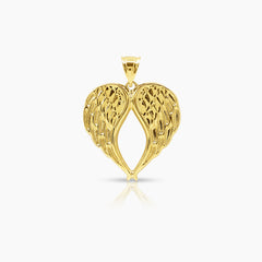 ANGEL WINGS LADIES PENDANT IN (SAUDI) 18K YELLOW GOLD