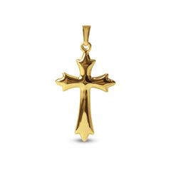 CROSS PENDANT IN 18K YELLOW GOLD