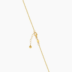 TEXTURED NESTED BEADS LADIES NECKLACE AND PENDANT IN (ITALIAN) 18K YELLOW GOLD