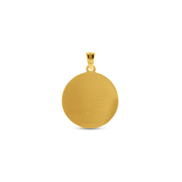 ST. CHRISTOPHER MEDAL IN 18K YELLOW GOLD