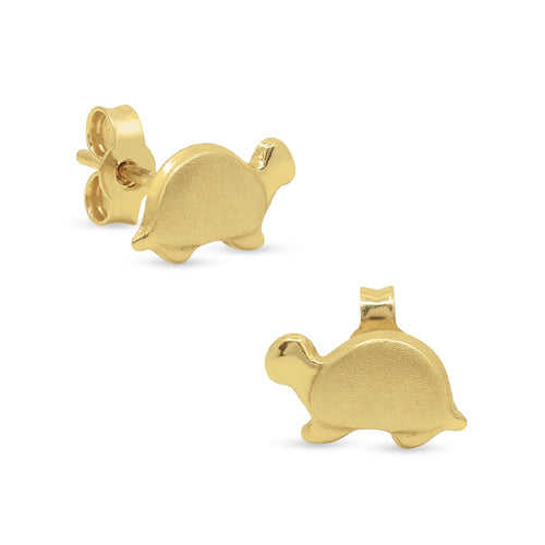 TURTLE EARRINGS IN 18K YELLOW GOLD