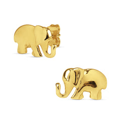 ELEPHANT EARRINGS IN 18K YELLOW GOLD