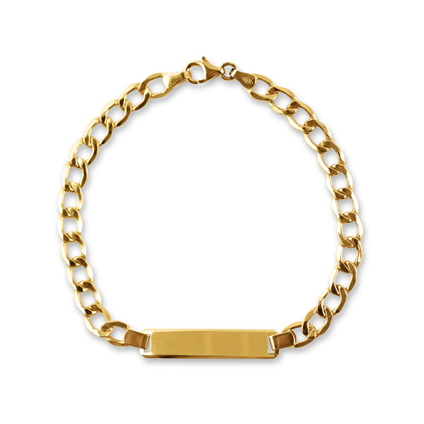 BARB WITH LINK BRACELET IN 18K YELLOW GOLD