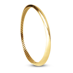 BANGLE GLOSSY IN 18K YELLOW GOLD
