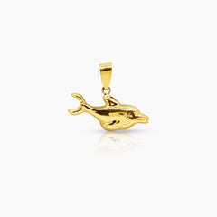 DOLPHINE PENDANT (20 MM) IN (ITALIAN) 18K YELLOW GOLD