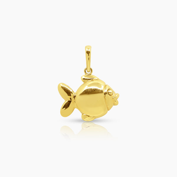 FISH PENDANT (30 MM) IN (ITALIAN) 18K YELLOW GOLD
