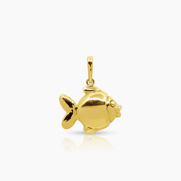 FISH PENDANT (30 MM) IN (ITALIAN) 18K YELLOW GOLD