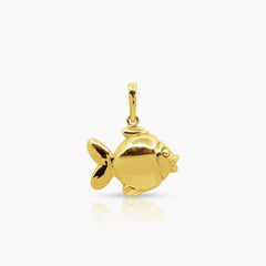FISH PENDANT (30 MM) IN (ITALIAN) 18K YELLOW GOLD