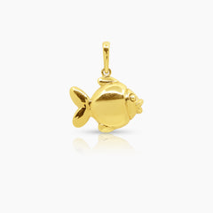 FISH PENDANT (30 MM) IN (ITALIAN) 18K YELLOW GOLD
