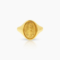 5.8" MIRACULOUS RING IN (SAUDI) 18K YELLOW GOLD