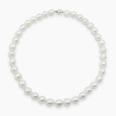 9.4-11.2 MM - WHITE PEARL LADIES CHOKER