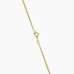 FISH LADIES NECKLACE AND PENDANT IN (ITALIAN) 14K YELLOW GOLD