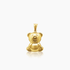 TEDDY BEAR PENDANT ± 18 mm (H) X ± 13 mm (L) IN (SAUDI) 18K YELLOW GOLD