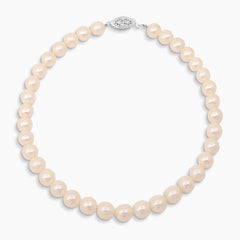 11-13 MM - ROUND PEARL LADIES NECKLACE / CHOKER