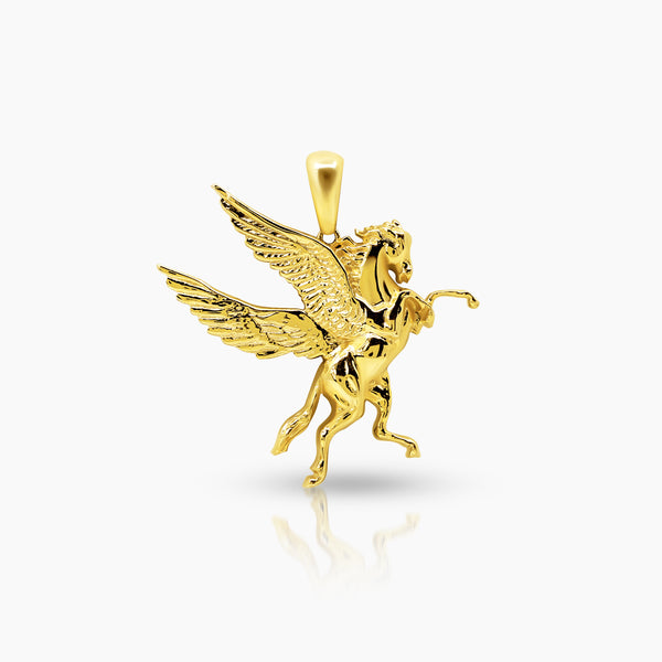 PEGASUS PENDANT (30 MM) IN (SAUDI) 18K YELLOW GOLD