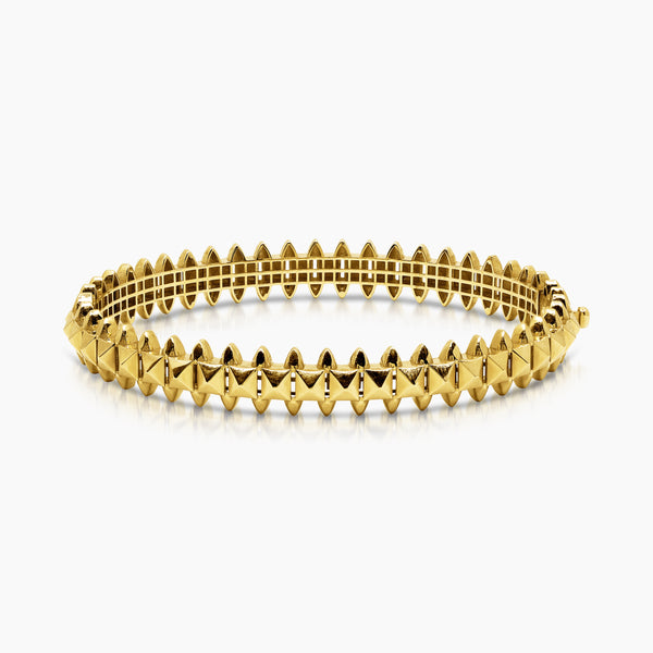 CLASH LADIES BANGLE IN (SAUDI) 18K YELLOW GOLD