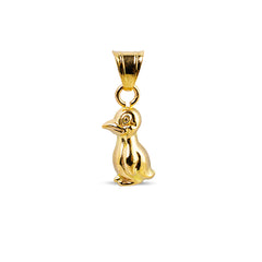 DUCKLING PENDANT IN 14K YELLOW GOLD