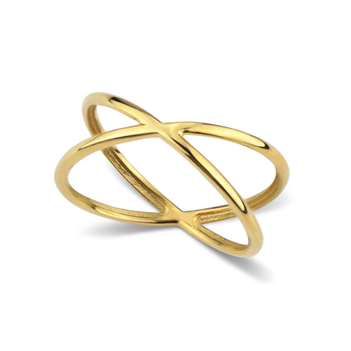 ETERNITY RING IN 18K YELLOW GOLD