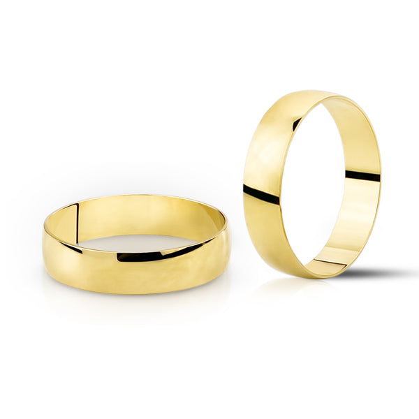 PLAIN CLASSIC-WEDDING RING IN 18K GOLD