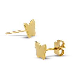 BUTTERFLY EARRINGS IN 18K YELLOW GOLD