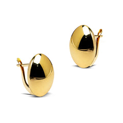 DOME EARPICA IN 18K YELLOW GOLD