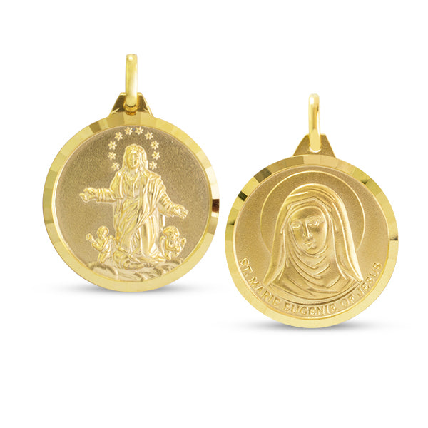OUR LADY OF ASSUMPTION/ ST. MARIE EUGENIE 14K