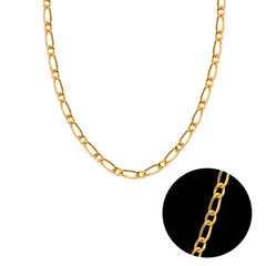 OVAL CHAIN MEDIUM IN 18K YELLOW GOLD