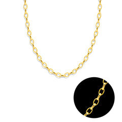 ROLO SMALL CHAIN IN 18K YELLOW GOLD