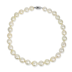 DR0P WHITE SOUTH SEA PEARL WITH SILVER LOCK