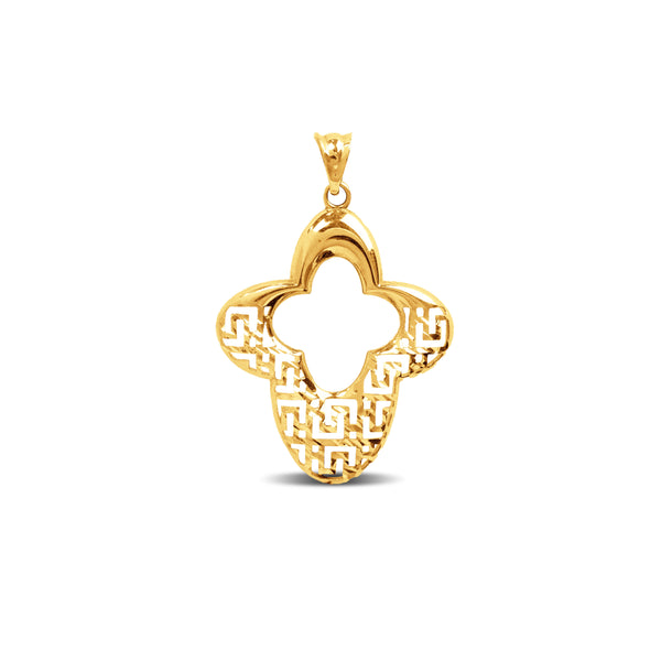 CLOVER PENDANT IN 18K GOLD