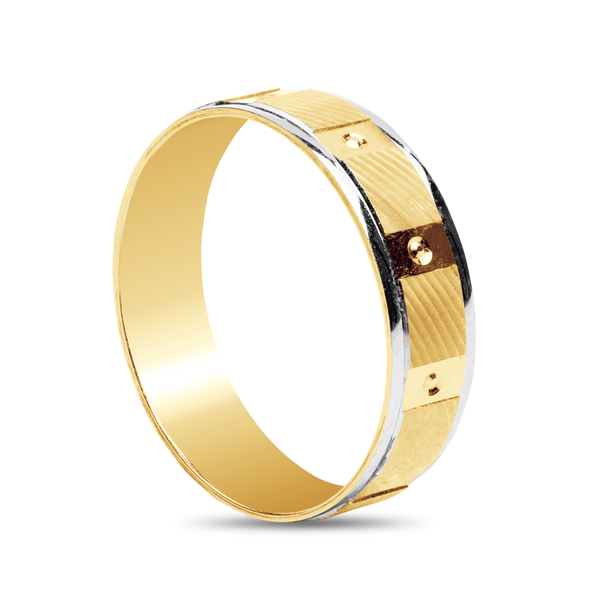 COLUMN 2T-Wedding ring 18K