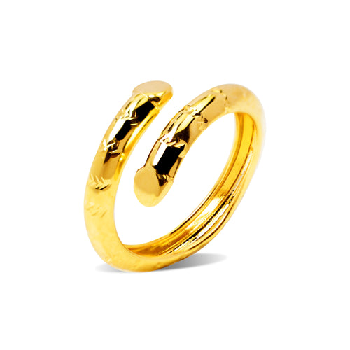WRAP RING IN 18K YELLOW GOLD