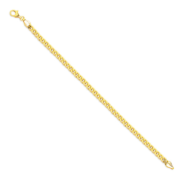 MEN’S BRACELET BARB-4 IN 18K YELLOW GOLD