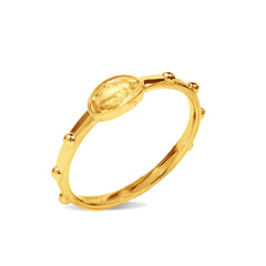 MARY MIRACULOUS RING IN 18K YELLOW GOLD